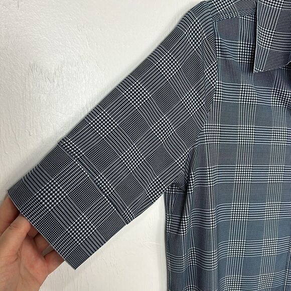 Belyn Key Plaid Short Sleeve Pull On Golf Top Size S - Picture 2 of 9